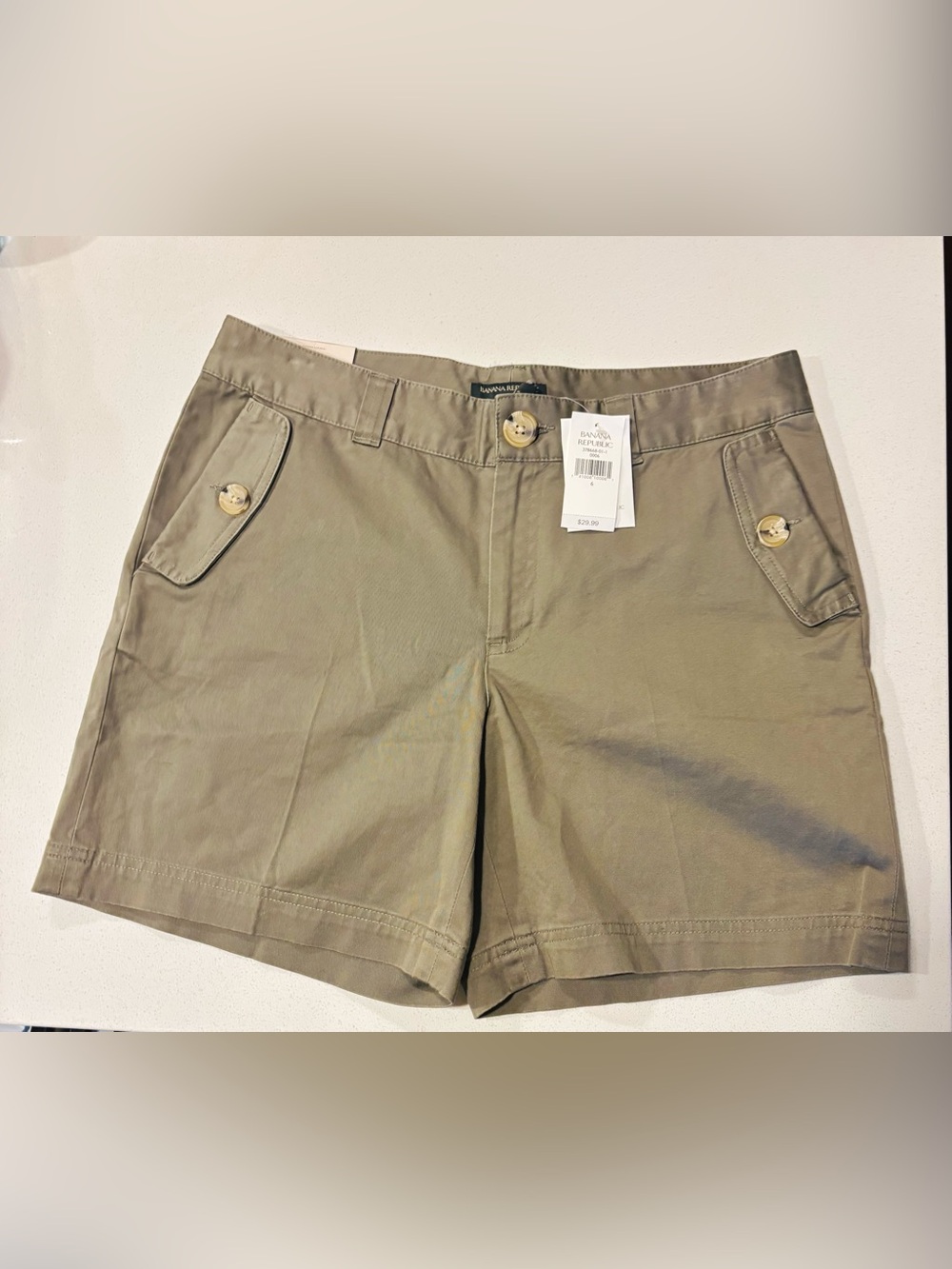 Banana Republic Women’s Utility Shorts Size 6 NWT